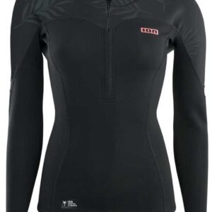 Ion Neo Top Dames Rash Guard Met Lange Mouwen 1.5 Mm Zwart XL Vrouw