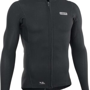 Ion Neo Top Thermisch T-shirt Met Lange Mouwen En Volledige Ritssluiting 2 Mm Zwart L Man