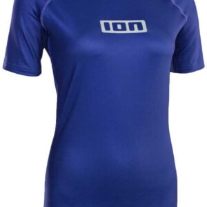 Ion Promo Korte Mouw Rash Guard Blauw XL Vrouw