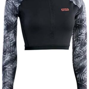 Ion Rashguard Shorty Dames Rash Guard Met Lange Mouwen Zwart XL Vrouw