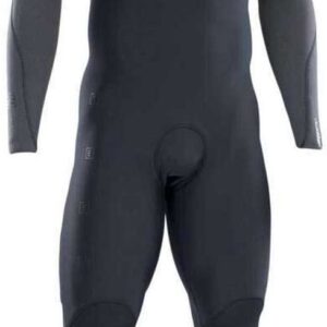 Ion Seek Amp 3/2 Mm Lange Mouwen Neopreen Wetsuit Met Borst Rits Grijs L Man