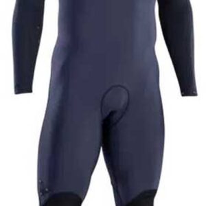 Ion Seek Amp 3/2 Wetsuit Met Lange Mouwen En Ritssluiting Aan De Voorkant Grijs M Man