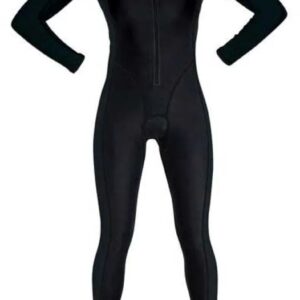 Iq-uv Uv 300 Watersport Dames Neopreen Wetsuit Met Lange Mouwen En Rugrits Zwart XS Vrouw