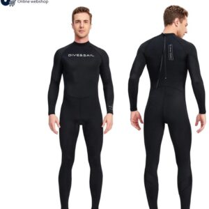 J-Mart Wetsuit Heren - Lang Wetsuit - Full Sleeve - Zwemmen/Surfen/Snorkelen/Duiken - 70/80 Kilo - 173 tot 178 cm lang - Maat L