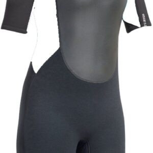 JS - TARIFA II Dames Shorty Wetsuit 3/2 FL - Wetsuit - Surf - Sup - Zeilen - 10 UK - maat 36