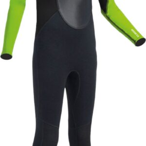 JS Watersports Tarifa 3/2 shorty wetsuit zwart/oranje junior