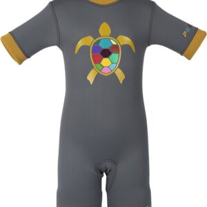 Kids shorty schildpad | grjis-geel | 4-6 jaar / 4XS