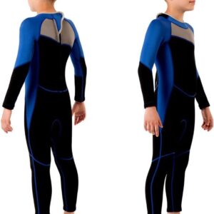 Kinder Duikpak - Wetsuit Dikte - Watersport Plezier - 2.5 Mm Neopreen - XS Tot XL - Gekleurd