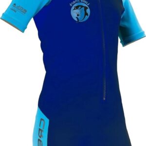Kinder Wetsuit - Kort Neopreen Pak - Watersport Bescherming - Zeer Elastische Stof - 2 mm - Blauw