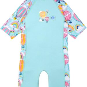 Kinder Wetsuit - Zon en Zee Pak - Watersport Bescherming - UPF50+ UV Bescherming - 4-6 Jaar - Up & Away