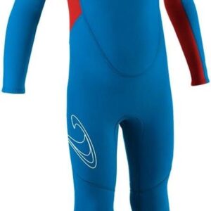 Kinder Wetsuit - Zwemkleding Pak - Watersport Bescherming - 2mm Neopreen - Maat 1 - Blauw