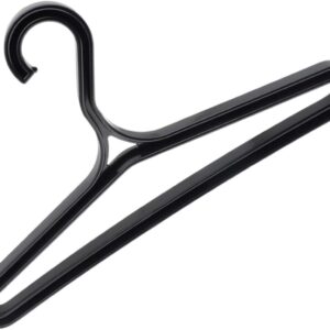 Kledinghanger - Droogrek Pak - Duikpak Drogen - Vervormingsbestendig Materiaal - 24 cm - Zwart