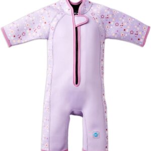 Kort Mouwloos Wetsuit voor Kinderen UV50+ Zomerstrand Activiteiten