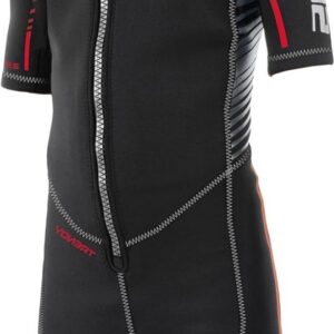 Kort Wetsuit - Neopreen Pak - Watersport Bescherming - Ritssluiting Voorzijde - 2.5 mm - Zwart
