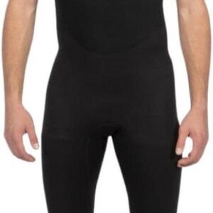 Korte Wetsuit - Short John - Watersport Comfort - Easy Stretch Materiaal - 3/2mm - Zwart
