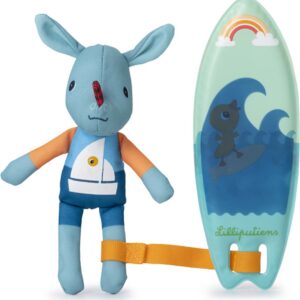 Lilliputiens - Magische Surfer Joe Het Draakje - Badspeelgoed - Er Verschijnen Tekeningen Op Zijn Wetsuit En Board Als Hij In Het Water Springt - Geschikt Vanaf 1 Jaar