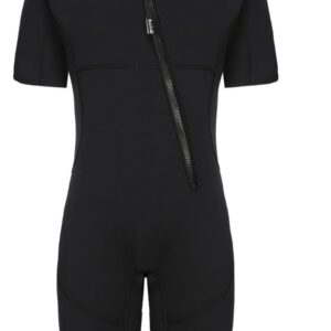 Livano Wetsuit Heren - Swimsuit - Shorty - Surfpak - Duikpak - Lange Mouw - Zwemsuit - Zwart - S
