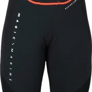 Magic Marine Dames Racing 1.5mm Flatlock Long John - Bla