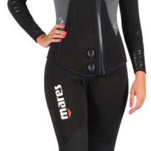 Mares Dual Vrouw Duiken Wetsuit 5 Mm Zwart XS Vrouw