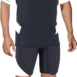 Mares Rash Guard Loose Fit Korte Mouw Rash Guard Zwart XL Man