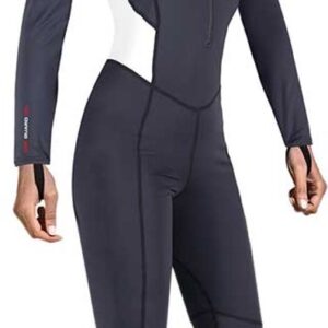 Mares Trilastic Dames Neopreenpak Met Lange Mouwen En Ritssluiting Aan De Voorkant Zwart M Vrouw