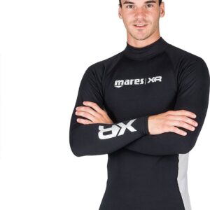 Mares Xr Rash Guard Met Lange Mouwen Zwart 2XL Man