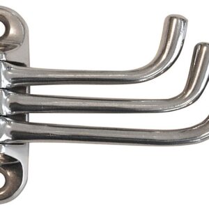 Marine Town 3 Ondersteunt Kledinghaak Zilver 100 x 25 x 106 mm