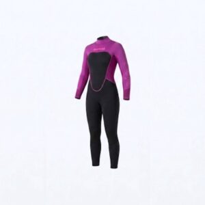 Mistral Breeze 76 | Kinder Wetsuit Meiden | Zwart/Roze | Maat 140 | 2.5 mm Neopreen | Lange Mouw | Voor Zwemmen, Surfen, Snorkelen en SUP