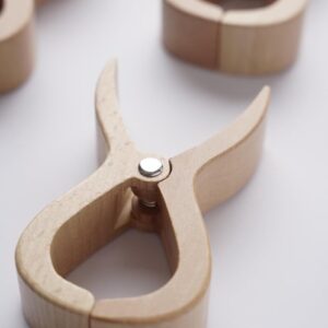 Multifunctionele houten klemmen - Handdoek- en accessoirehouder - 1 stuk