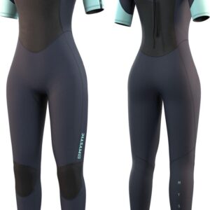 Mystic Brand Shortarm 3/2mm Flatlock Women - Night Blue - S