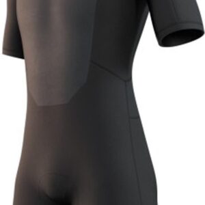 Mystic Brand Shorty 3/2mm Back-Zip Wetsuit - Maat M - Mannen - Zwart/Wit