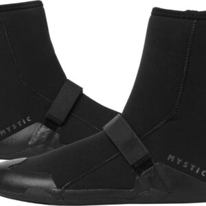 Mystic Ease 3mm Ronde Teen Wetsuit Schoenen - Black