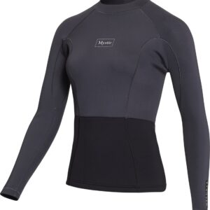 Mystic Lunar L/S Vest Neoprene 2mm Women - 2023 - Dark Grey - M