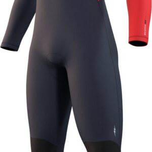 Mystic Marshall Fullsuit 4/3mm - 2023 - Navy / Red - L