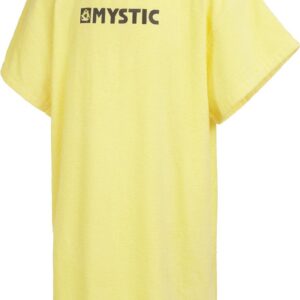 Mystic Regelmatig Wisselend Robe / Poncho - Pastel Yellow