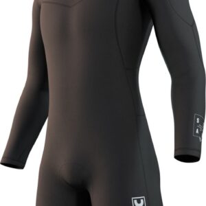 Mystic Star Longarm Shorty 3/2mm Double Fzip - Black