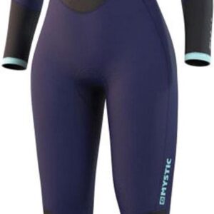 Mystic Star Wetsuit - Maat S - Vrouwen - donker blauw - zwart - lichtblauw