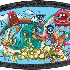 Neopreen Duikmasker met Dubbele Klittenband - Comfortabel en Flexibel