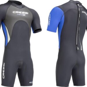 Neopreen Shorty Wetsuit voor Heren - 2,5 mm, Ideaal voor Snorkelen en Duiken