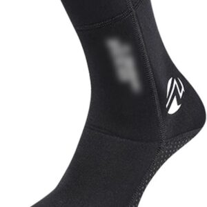 Neopreen Sokken - Duiksokken Strandsokken - Watersport Bescherming - 3 mm Dikte - XXS-XL - Zwart