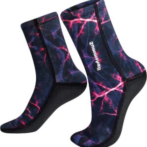 Neopreen Sokken - Wetsuit Sokken - Watersport Bescherming - Thermische Isolatie - 3mm Dikte - Zwart