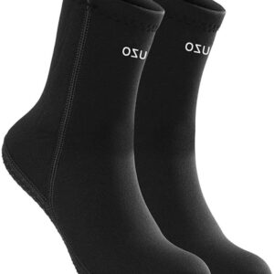 Neopreen Sokken - Wetsuit Sokken - Watersport - Thermisch Anti-Slip - 5mm - Zwart