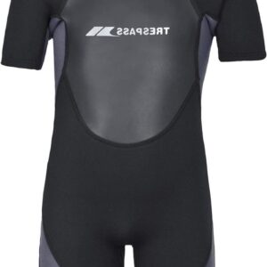 Neopreen Wetsuit - Kinderen Duikpak - Watersport Bescherming - 3mm Neopreen Materiaal - Kort Model - Zwart