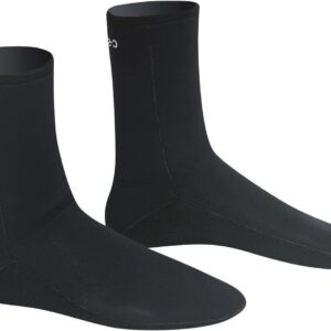 Neopreen Wetsuit Sokken - Waterschoenen Thermisch - Watersport Gebruik - Versterkte Kevlar Zool - 4mm Dikte - Zwart