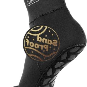 Neopreen Wetsuit Sokken - Watersport Sokken Duik sokken - Warm Blijven Duiken - Zandbestendige Slijtvaste Zool - 3 mm Dikte