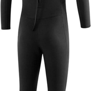 Neopreen Wetsuit - Volledig Pak - Watersport Bescherming - Thermische Isolatie - 2 Mm Dikte - Zwart