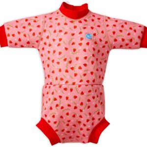 Neopreen Zwempak Wetsuit voor Baby's met Zwemluier Functie - UV 50+ Bescherming