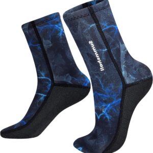 Neopreen sokken, 3mm Wetsuit Sokken Thermische Duiken Sokken voor Mannen Vrouwen Zwemmen Anti-slip Zeilvin Sokken