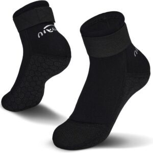 Neopreen sokken - Zwemsokken kinderen - Watersport comfort - Antislip zool - 3 mm dik - Zwart