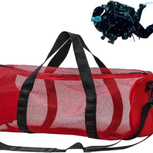 Netten Strandtas - Grote Reistas - Watersport Uitrusting - Sneldrogend Ontwerp - 58 x 27 x 27 cm - Rood